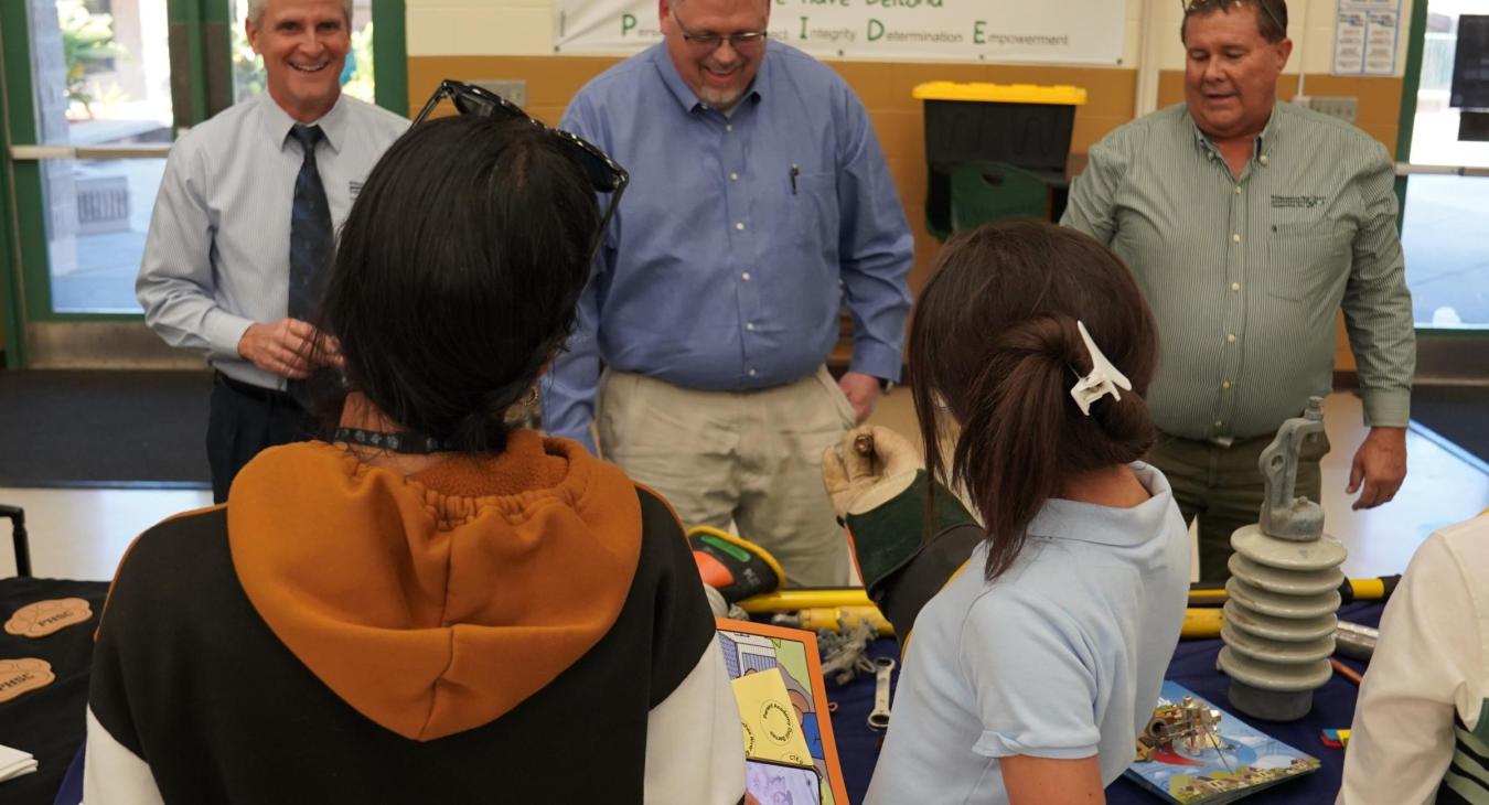 WREC Participates in Career Night at Deltona Elementary School