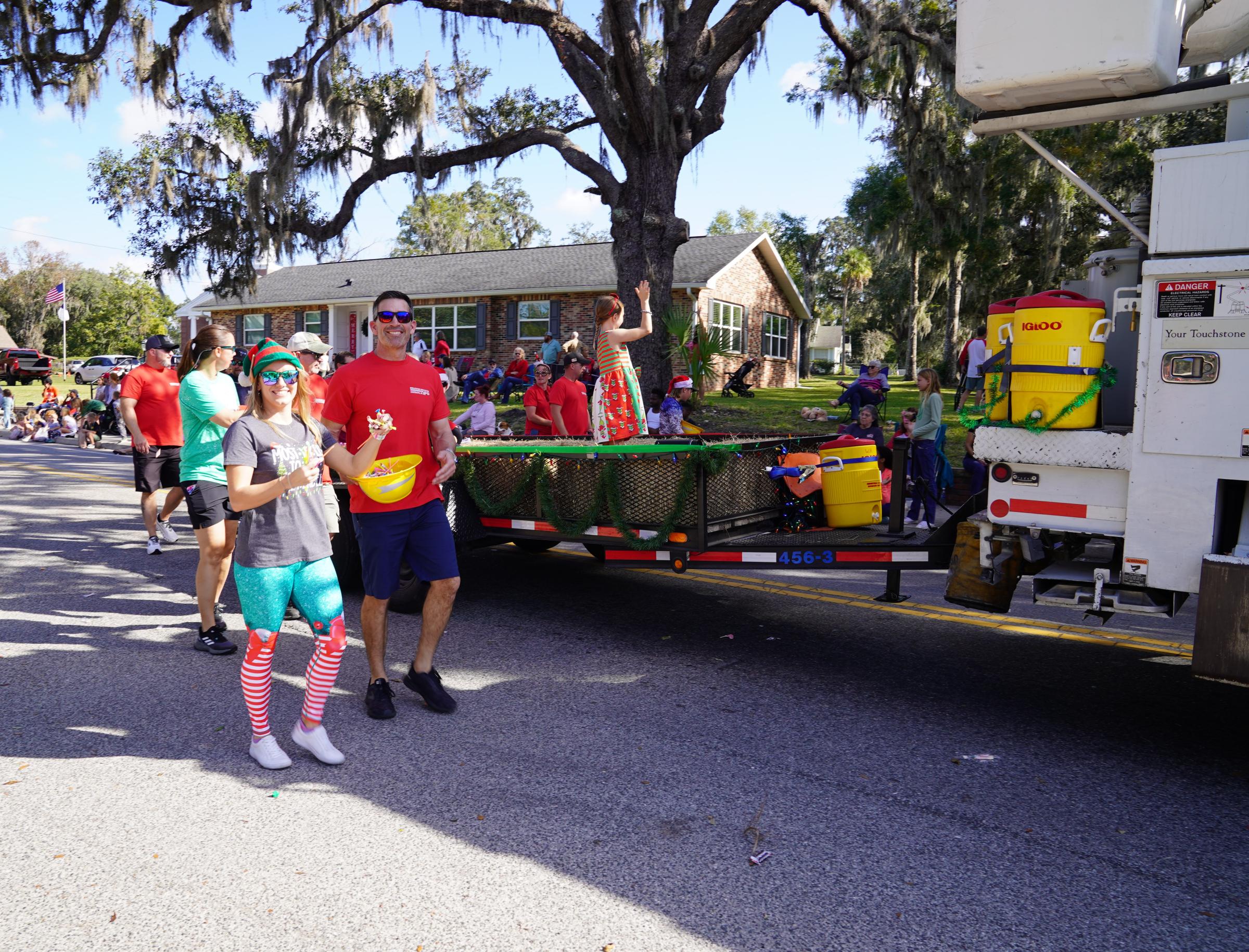 WREC Participates in Brooksville Christmas Parade Withlacoochee River