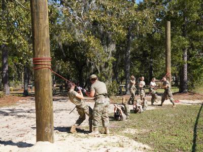 Proud to support Lecanto High School’s JROTC Raiders with a new training course.
