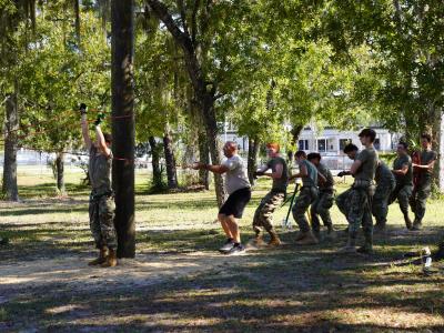 Proud to support Lecanto High School’s JROTC Raiders with a new training course.