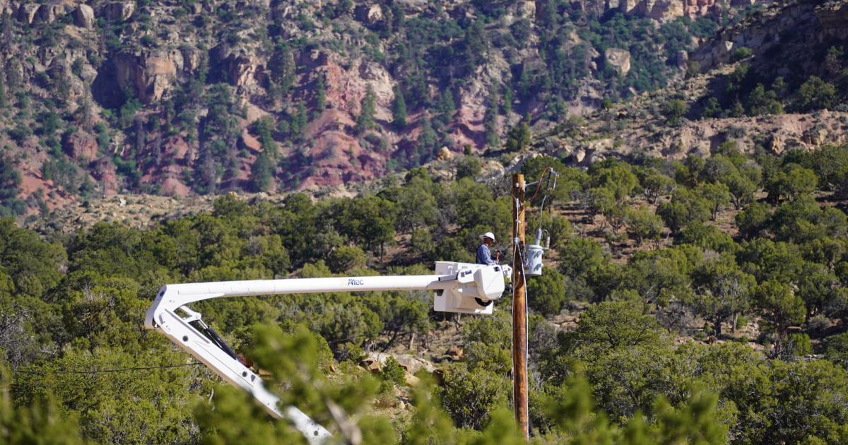 WREC Crews Bring Power to Homes Across the Navajo Nation ...