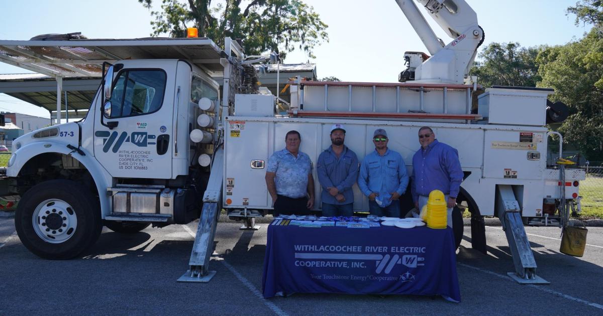 WREC Attends Touch-A-Truck Event | Withlacoochee River Electric Cooperative