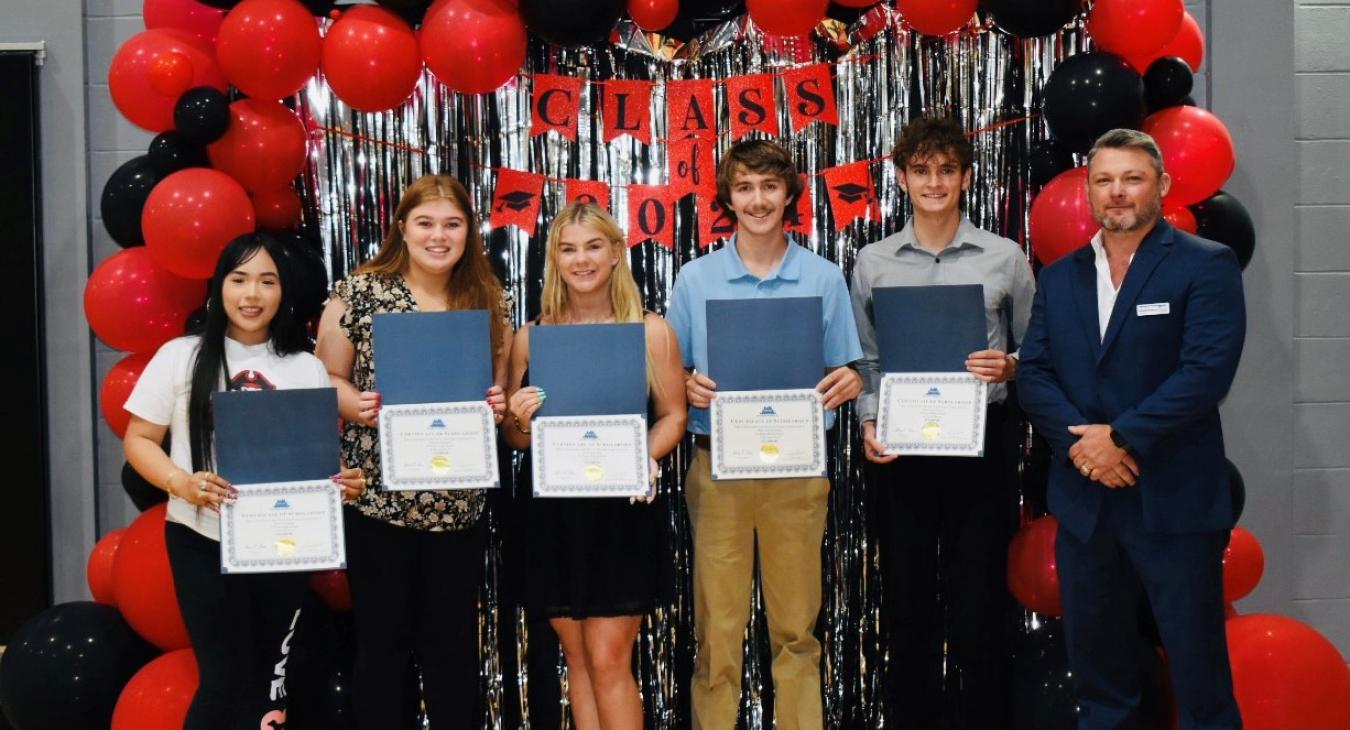 WREC Scholarships Awarded at Pasco High School