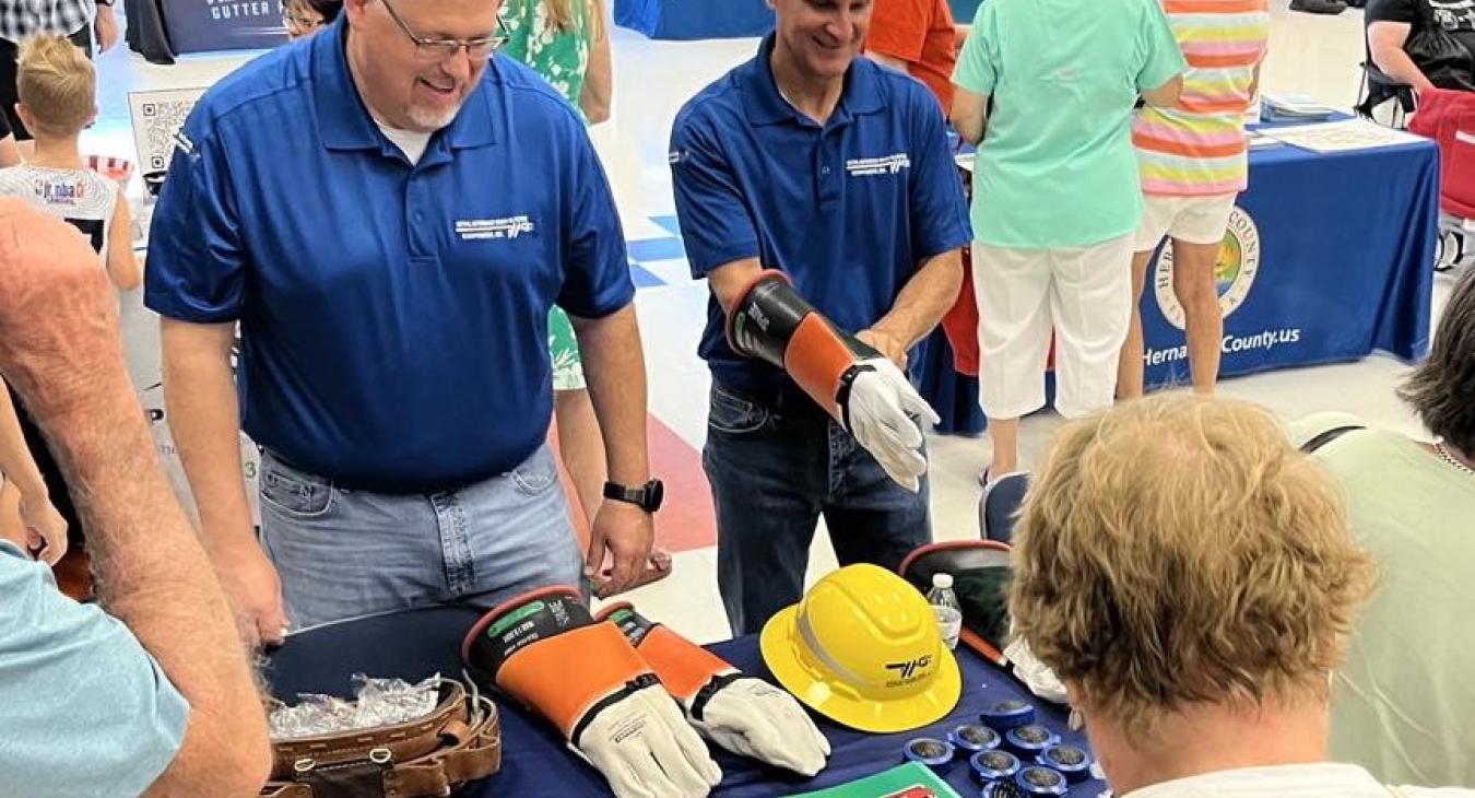 WREC Participates in Hernando County Hurricane Expo