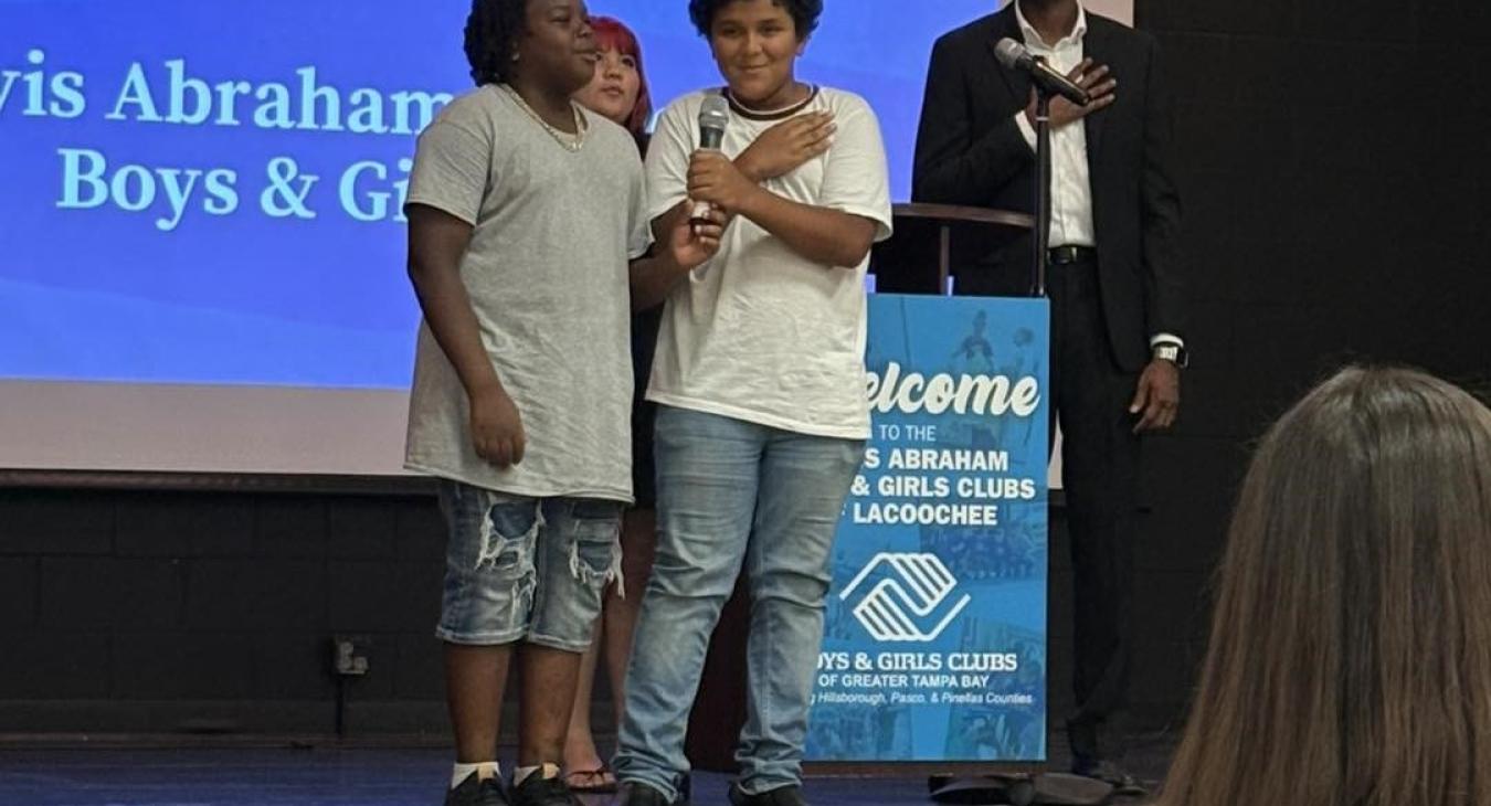WREC Attends 10-Year Anniversary Celebration of the Lewis Abraham Boys & Girls Club of Lacoochee