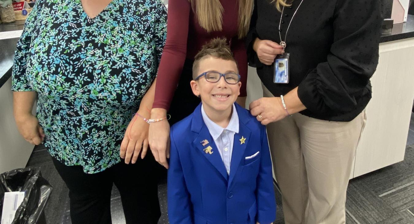 Special Guest Visits WREC's Crystal River Office