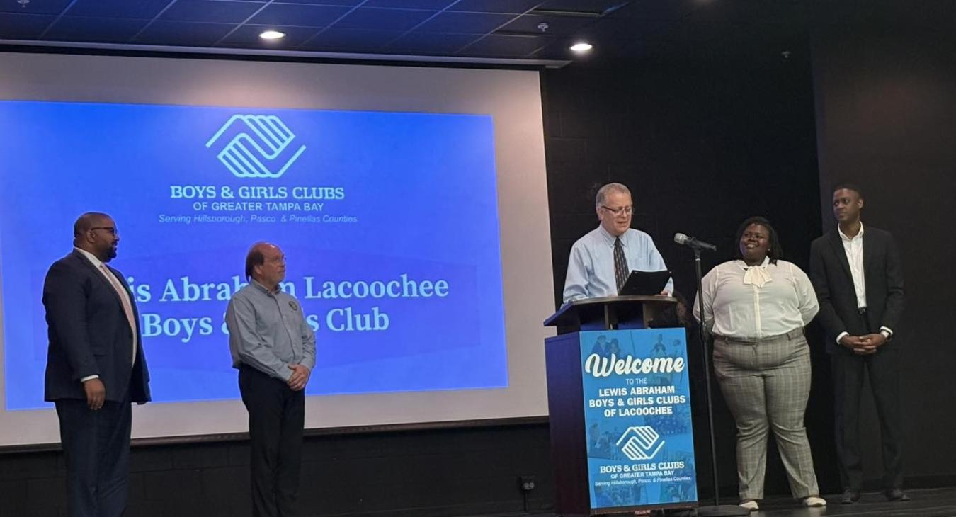 WREC Attends 10-Year Anniversary Celebration of the Lewis Abraham Boys & Girls Club of Lacoochee