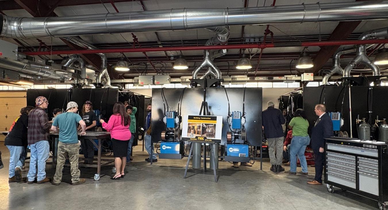 WREC Attends PHSC's Welding Renovation Reveal