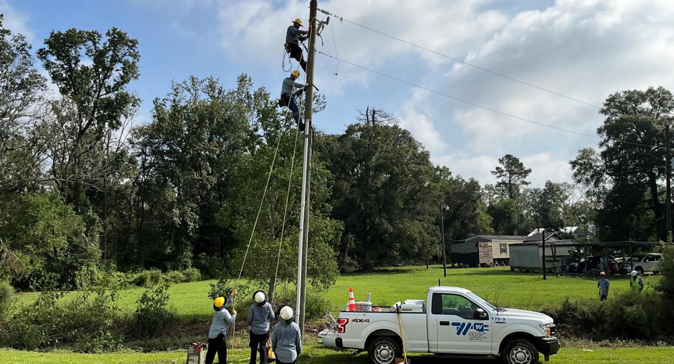 WREC Crews Return Home from Louisiana