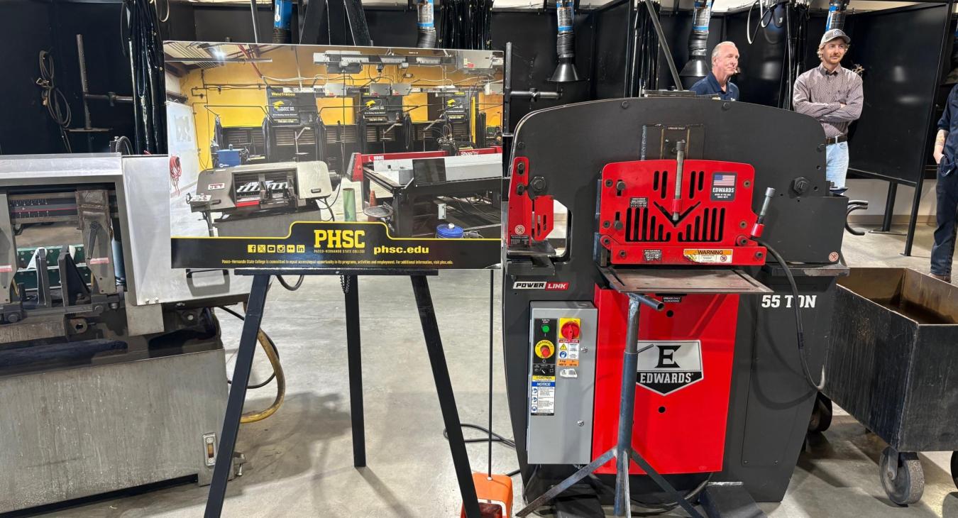 WREC Attends PHSC's Welding Renovation Reveal