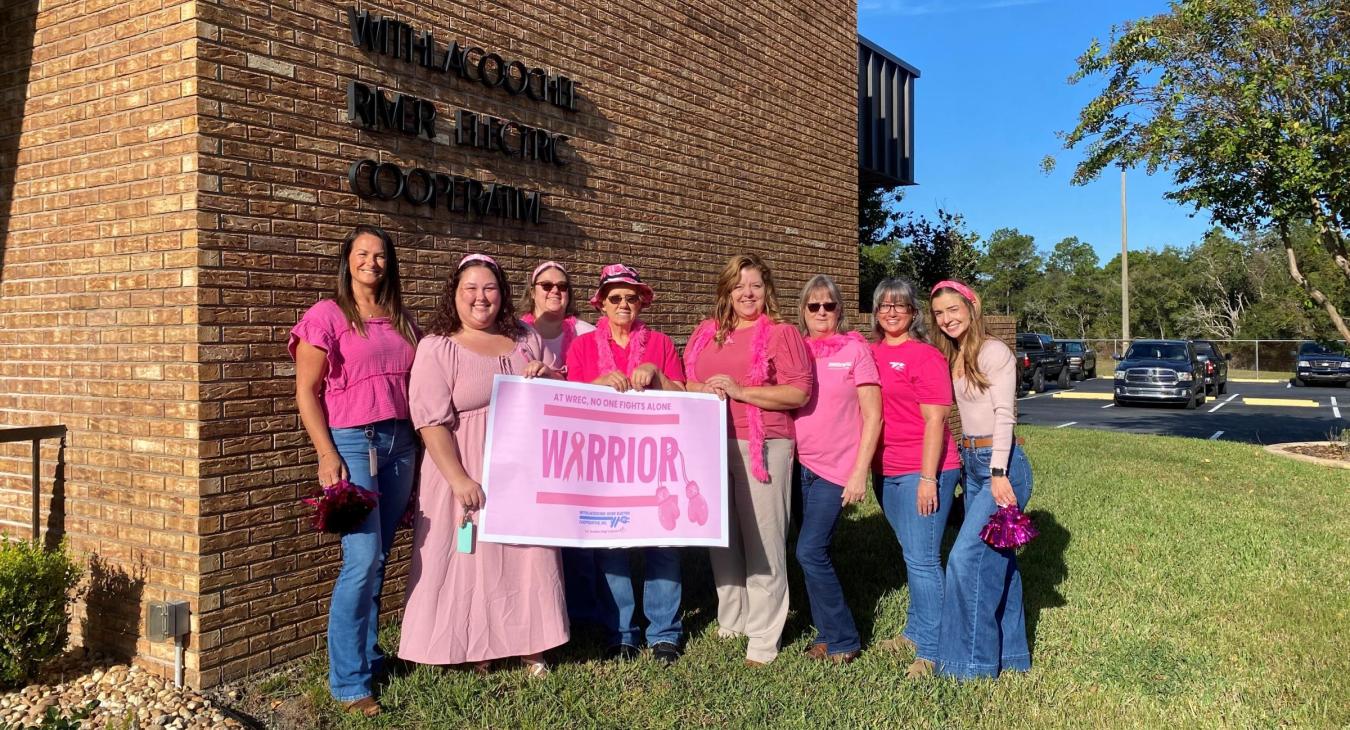 WREC Goes Pink for Breast Cancer Awareness Month