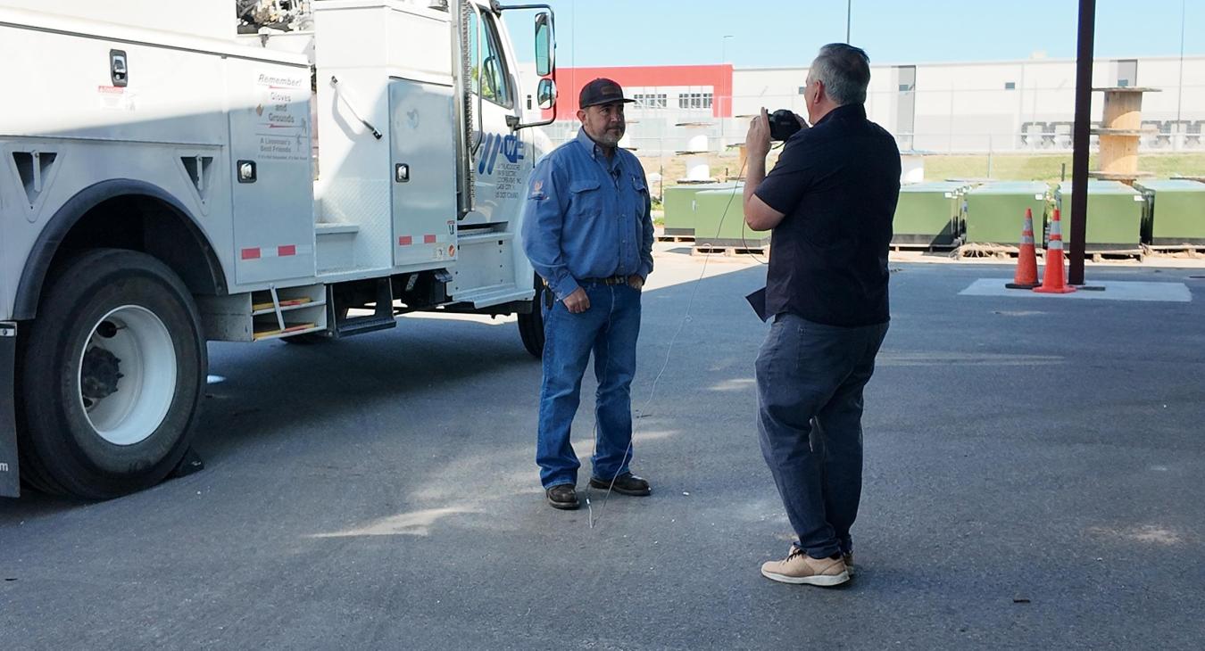 ABC Action News Spotlights WREC Linemen's Heroic Efforts During Hurricane Milton
