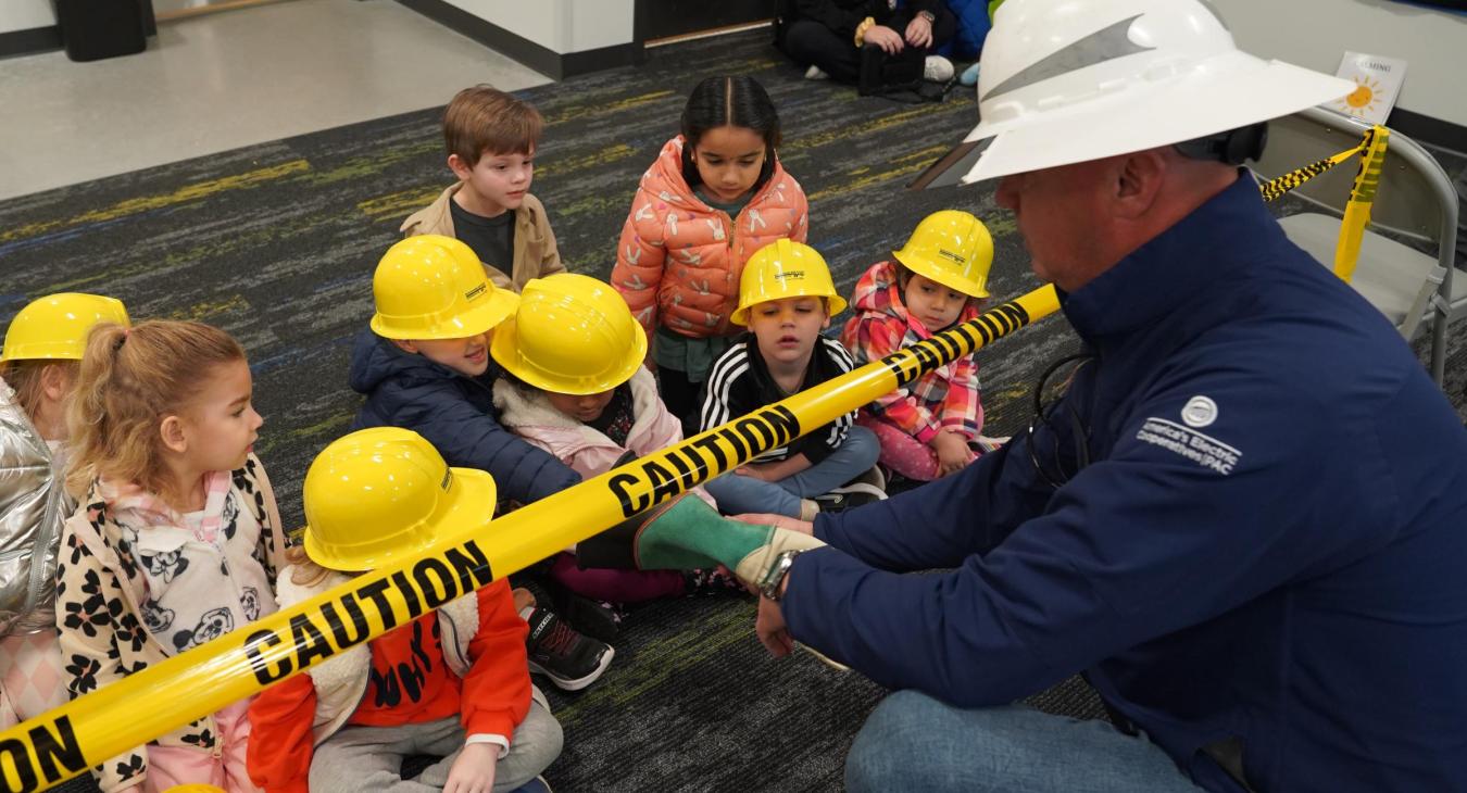WREC's Safety Department visits Dayspring Angeline Academy