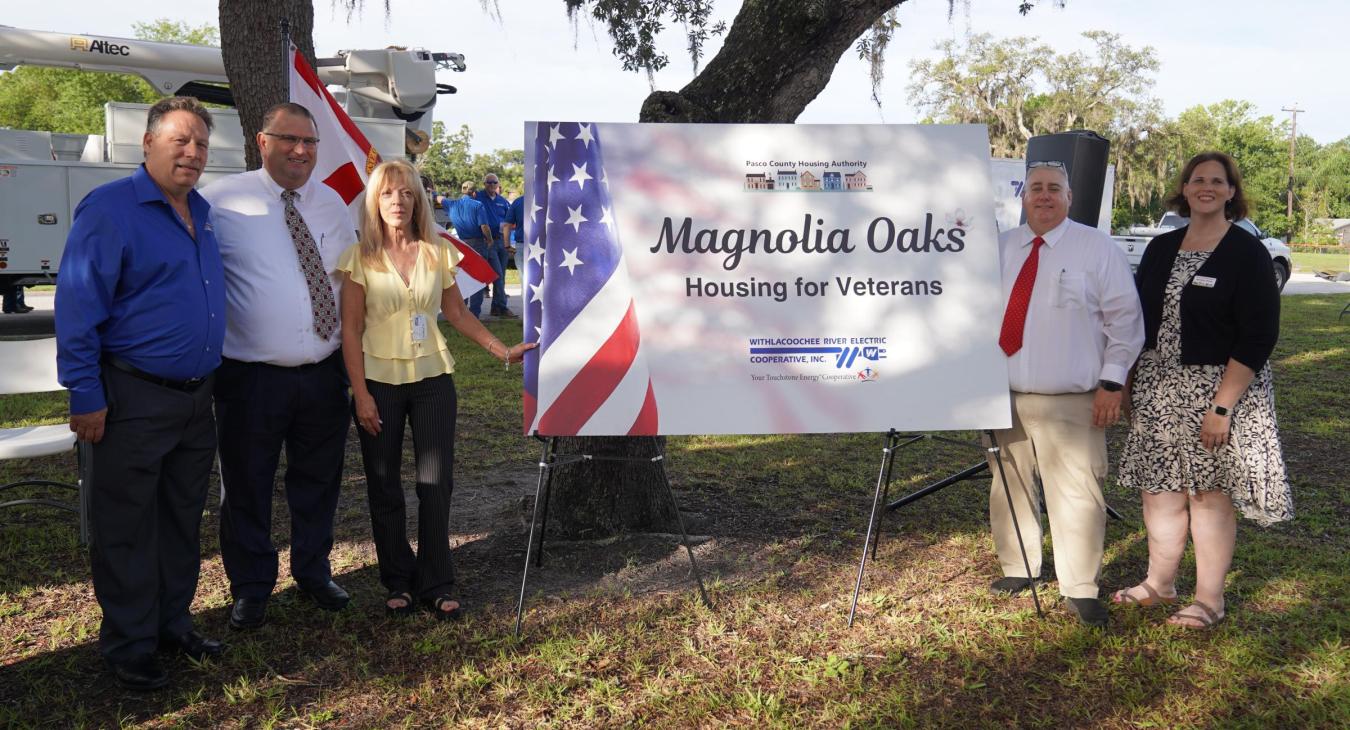 WREC Hosts Veterans Housing Project Groundbreaking Ceremony