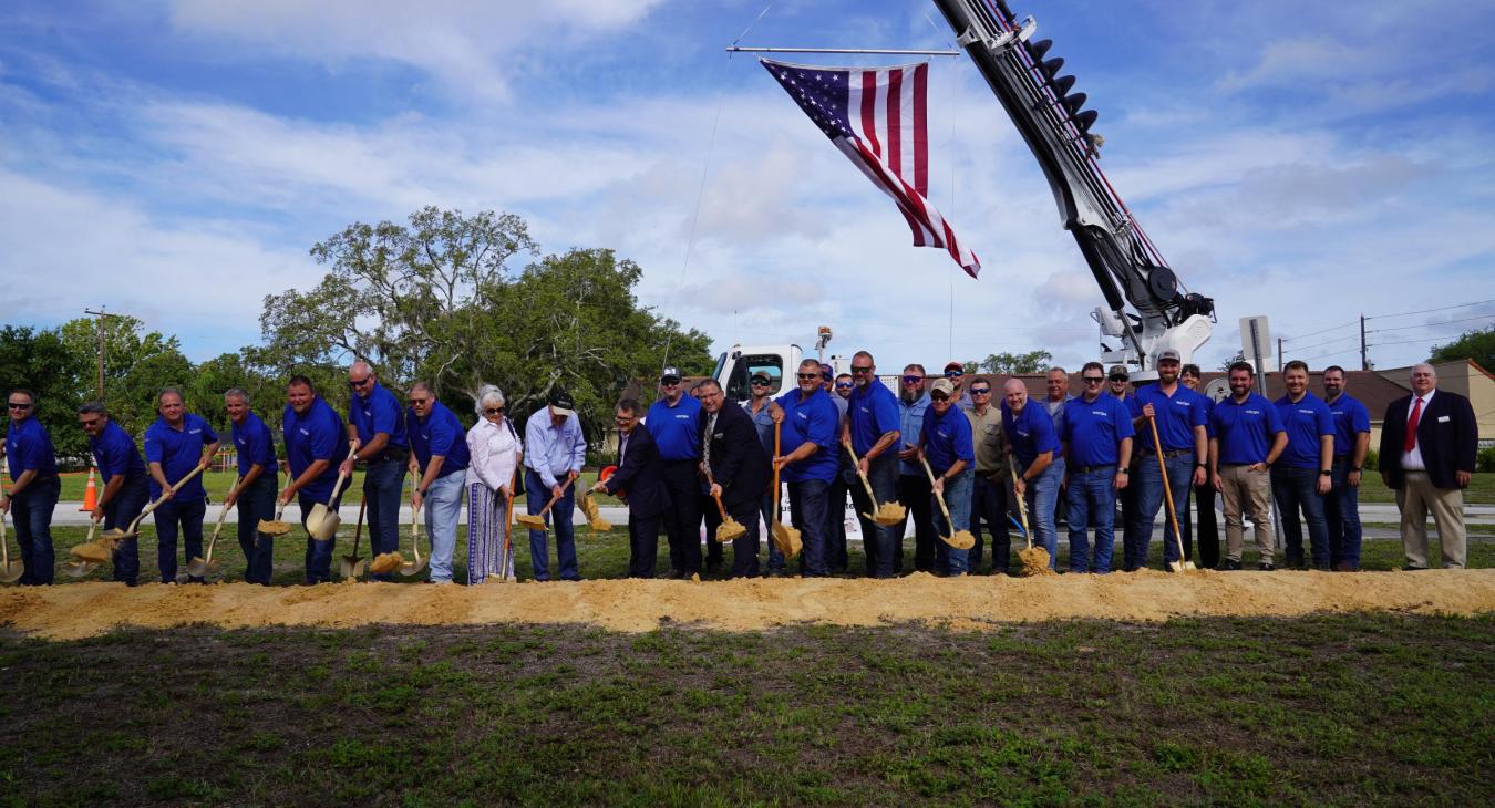 WREC Hosts Veterans Housing Project Groundbreaking Ceremony