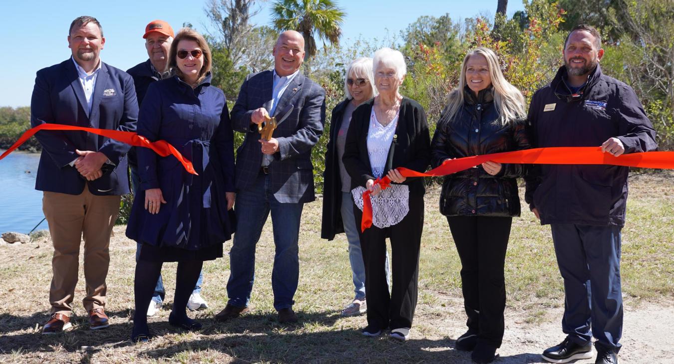 WREC Attends Ribbon Cutting Ceremony for Pirate Cove