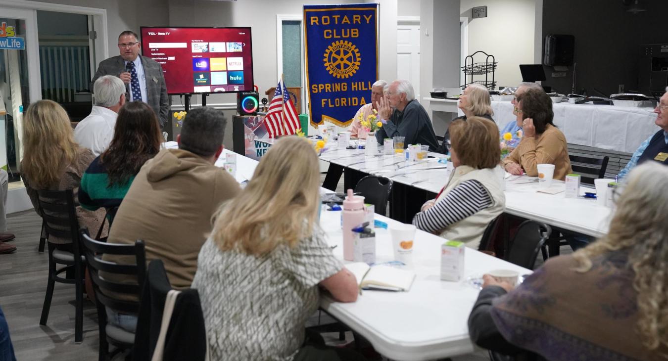 WREC Participates in Spring Hill Rotary Club