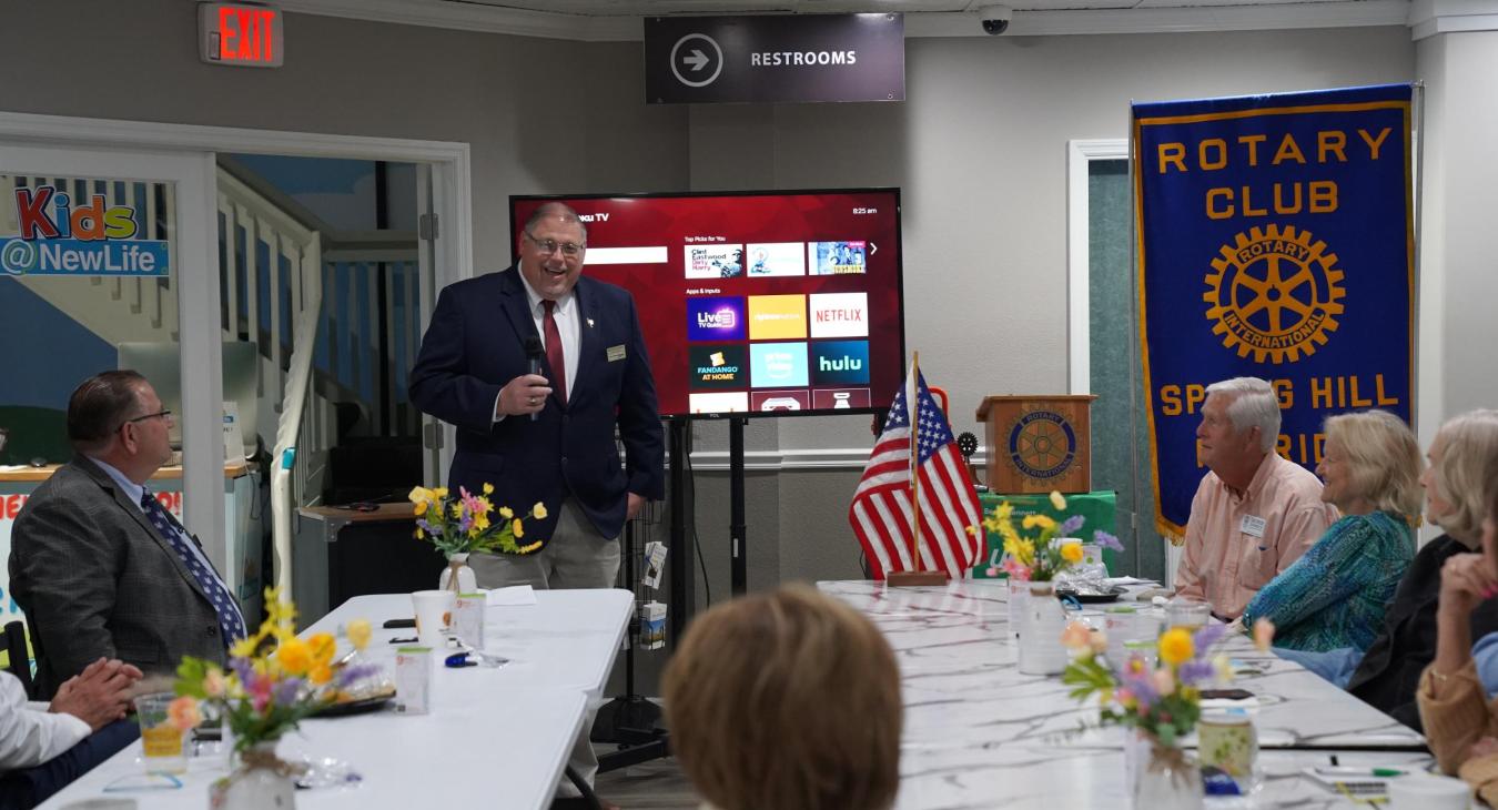 WREC Participates in Spring Hill Rotary Club