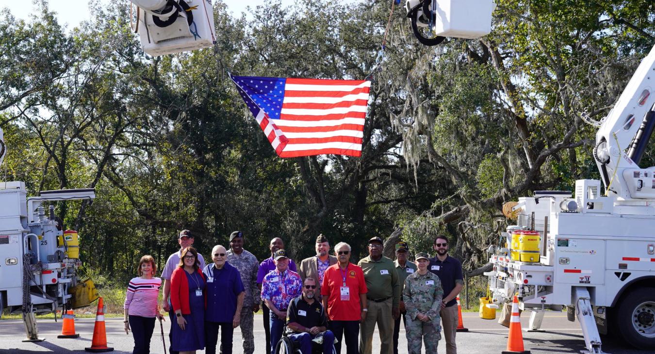 WREC Takes Part in Annual Veterans Day Performance at Lacoochee Elementary School