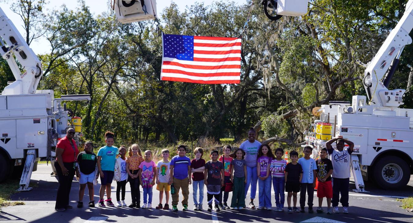 WREC Takes Part in Annual Veterans Day Performance at Lacoochee Elementary School