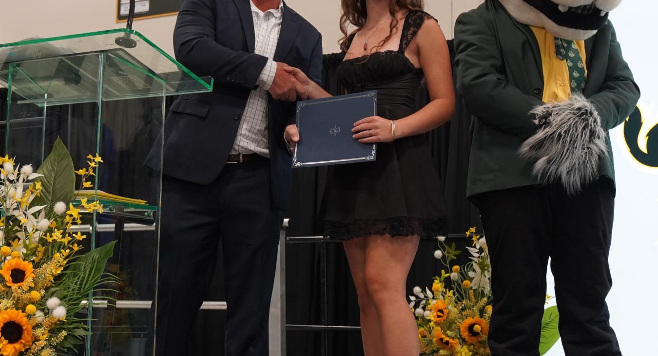 WREC Scholarships Awarded at Cypress Creek High School