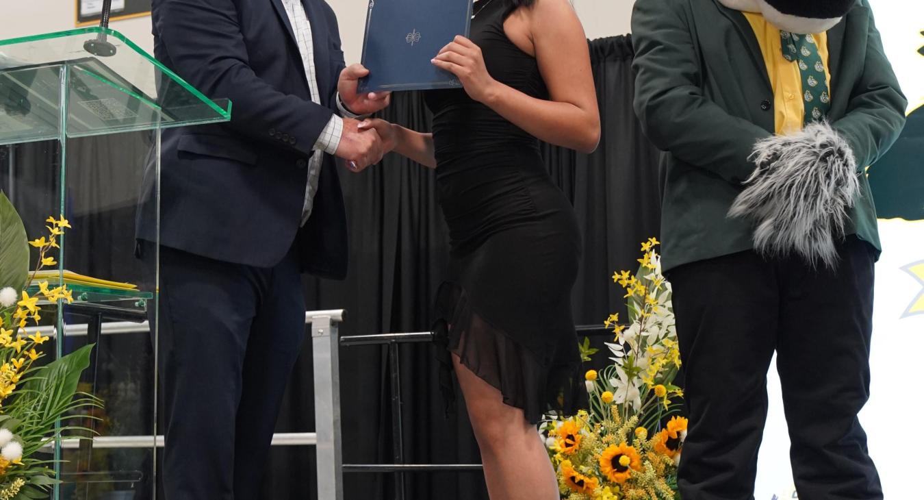 WREC Scholarships Awarded at Cypress Creek High School