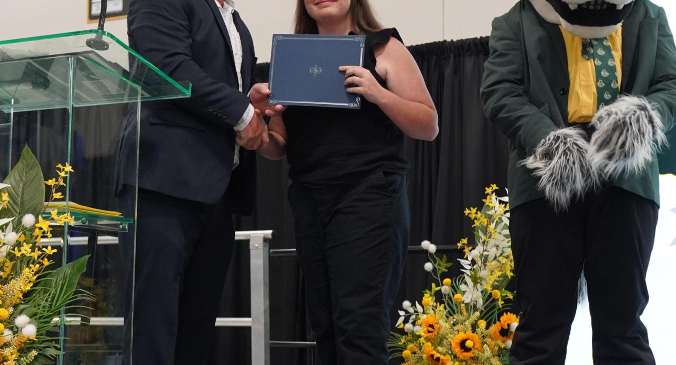 WREC Scholarships Awarded at Cypress Creek High School