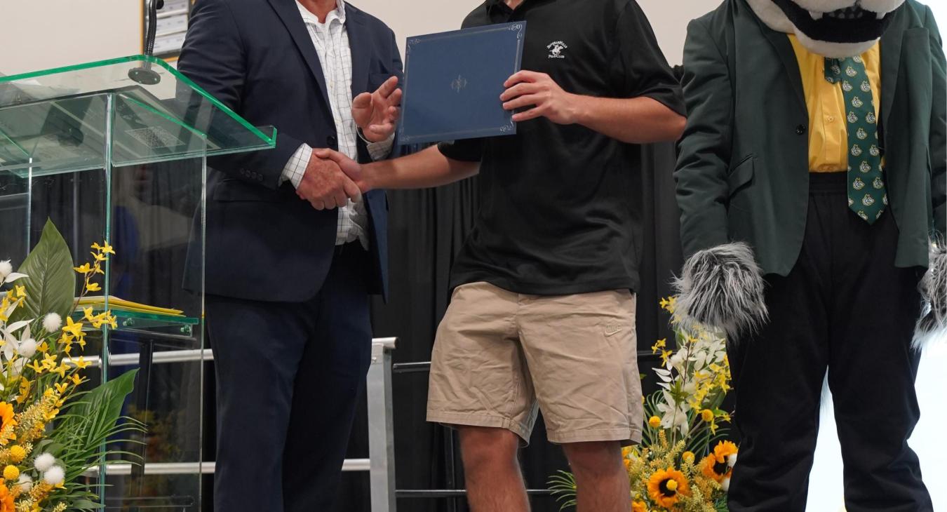WREC Scholarships Awarded at Cypress Creek High School
