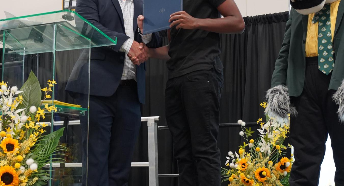 WREC Scholarships Awarded at Cypress Creek High School
