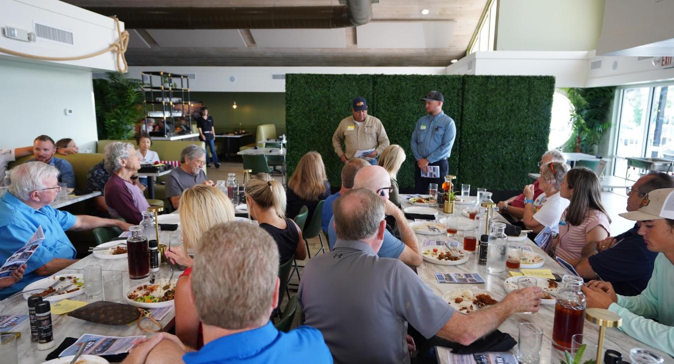 WREC Attends Crystal River Rotary