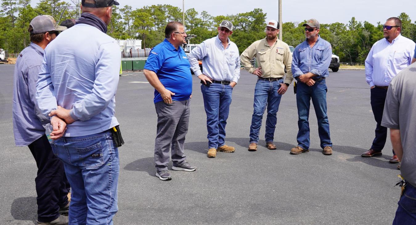 WREC Crews Aid in North Florida Power Restoration