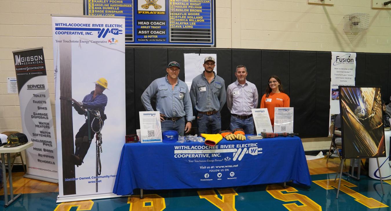 WREC Attends Career Expos for High School Students