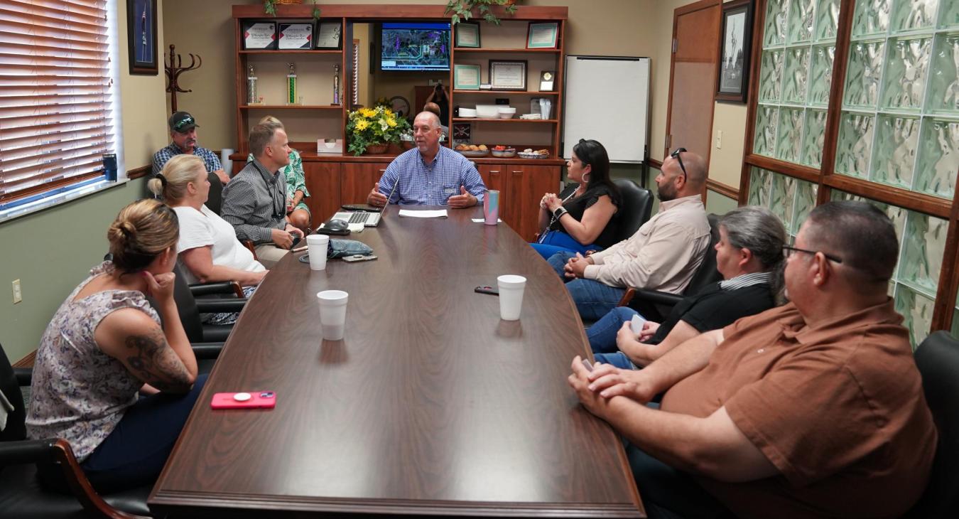 Pasco County Teachers Visit One Pasco Office