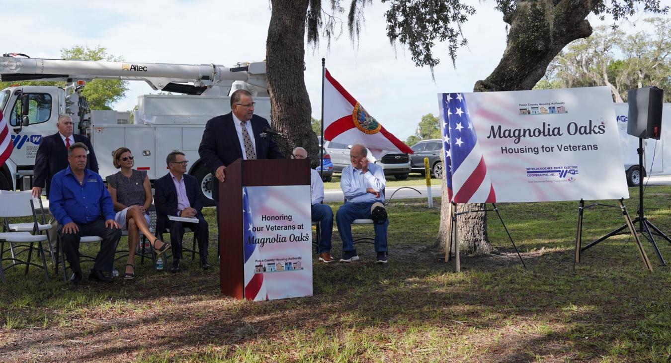 WREC Hosts Veterans Housing Project Groundbreaking Ceremony