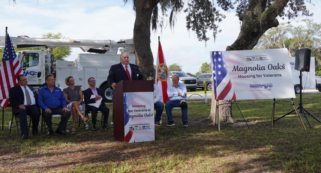 WREC Hosts Veterans Housing Project Groundbreaking Ceremony