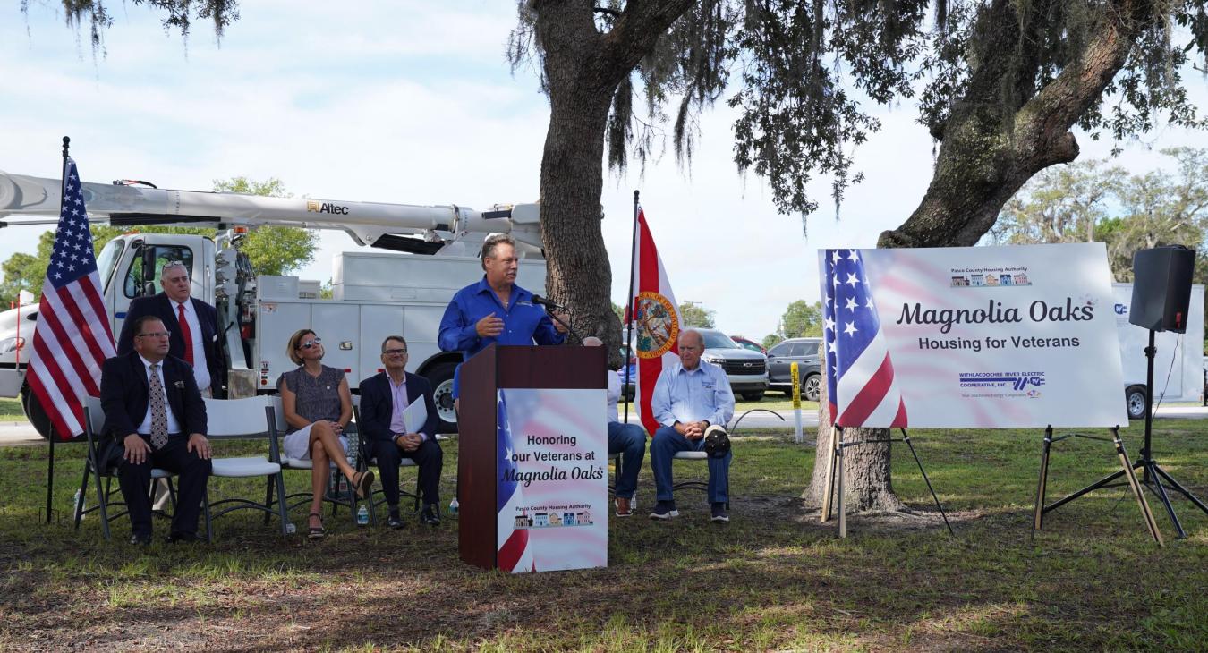 WREC Hosts Veterans Housing Project Groundbreaking Ceremony