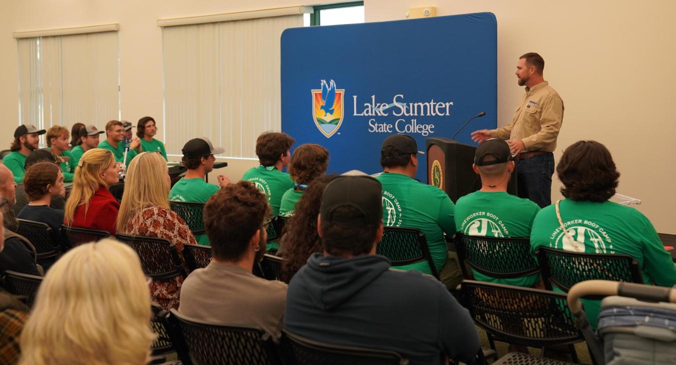 WREC Supports Lake-Sumter State College Line Workers Bootcamp