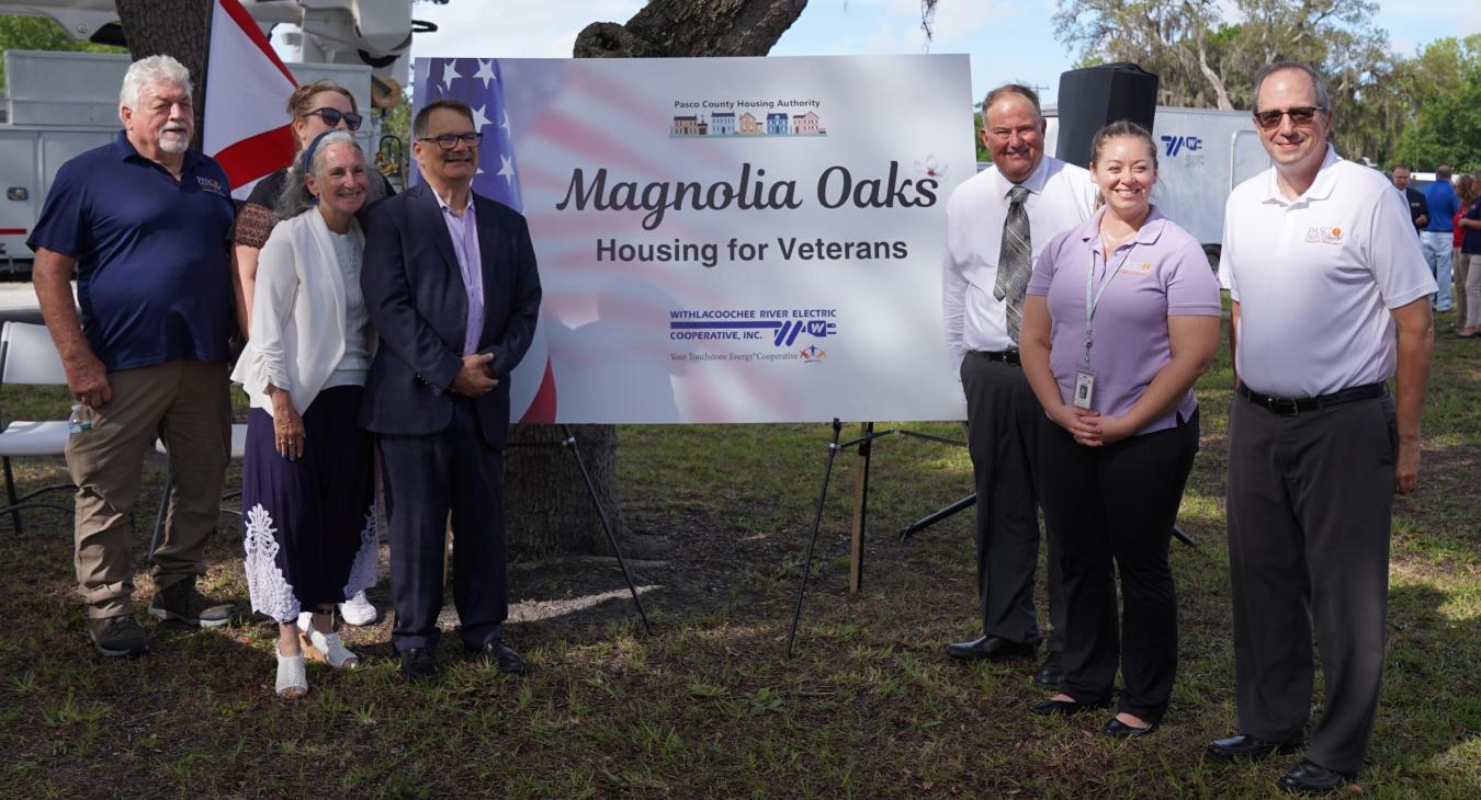 WREC Hosts Veterans Housing Project Groundbreaking Ceremony