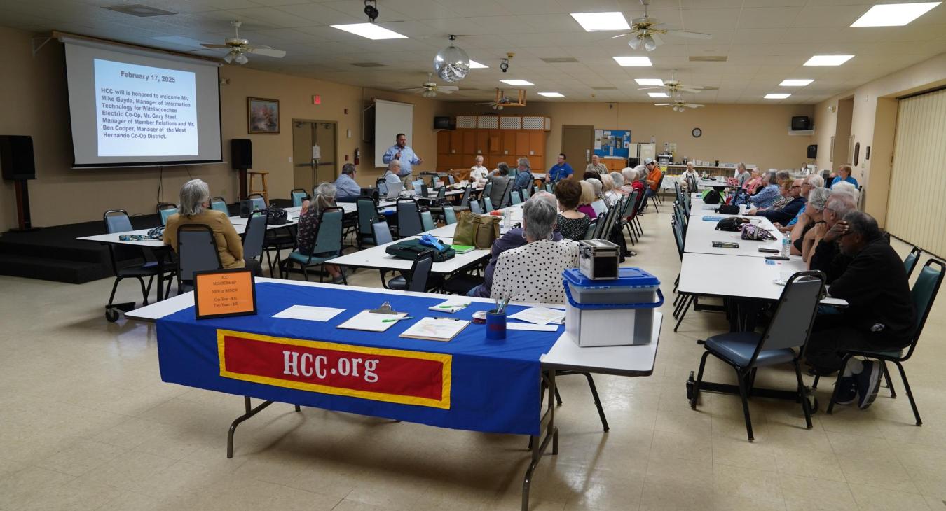 WREC Attends Hernando Computer Club