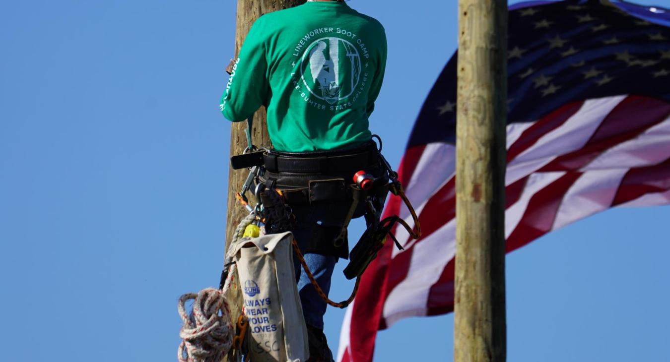 WREC Attends February 2025 Lake-Sumter State College Line Workers Graduation