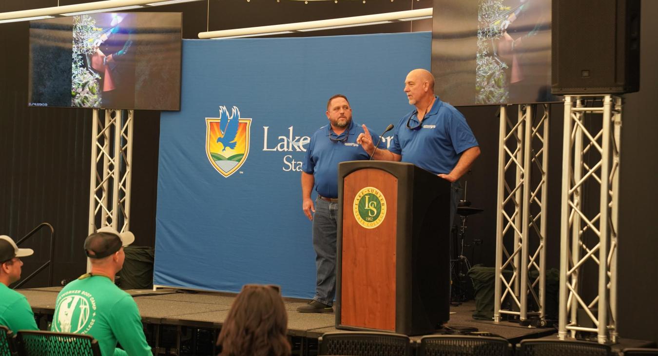 WREC Attends February 2025 Lake-Sumter State College Line Workers Graduation