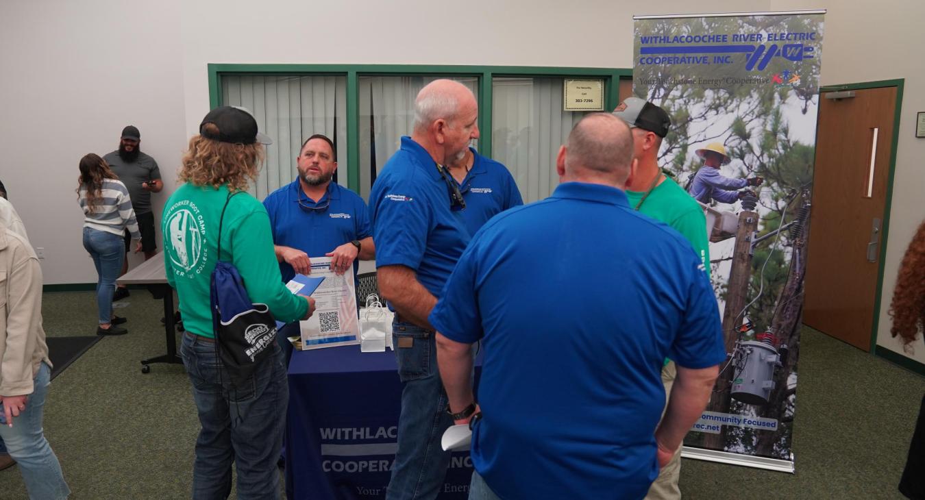 WREC Attends February 2025 Lake-Sumter State College Line Workers Graduation