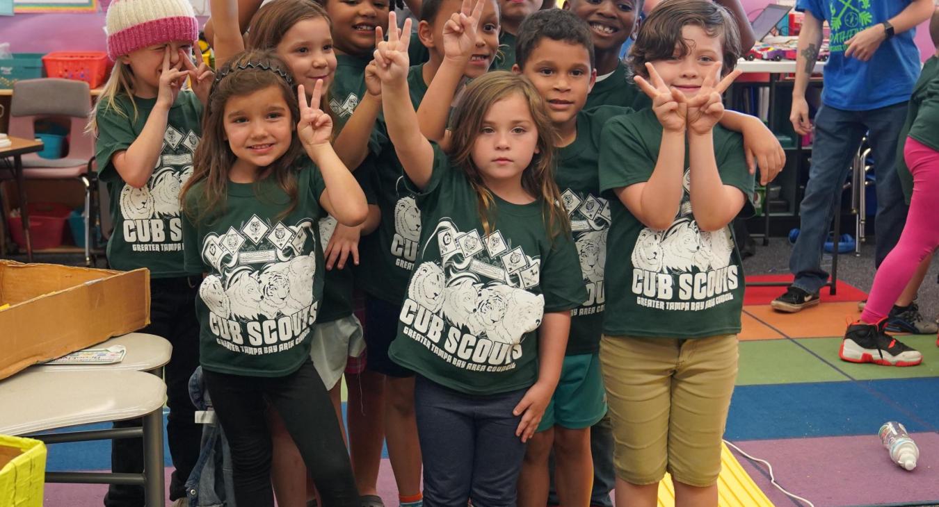 WREC Sponsors ScoutReach at Fox Hollow Elementary School