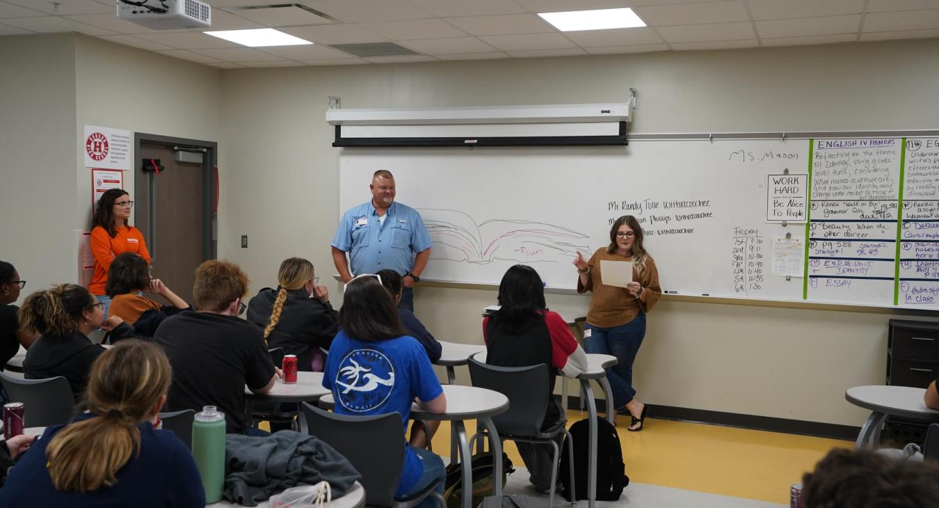 WREC Attends Career Expos for High School Students