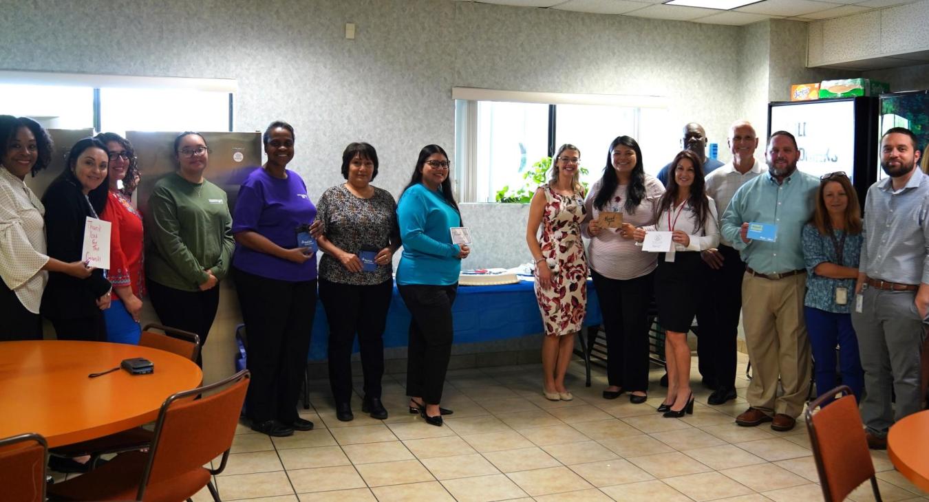 United Way Pasco Visits WREC Offices