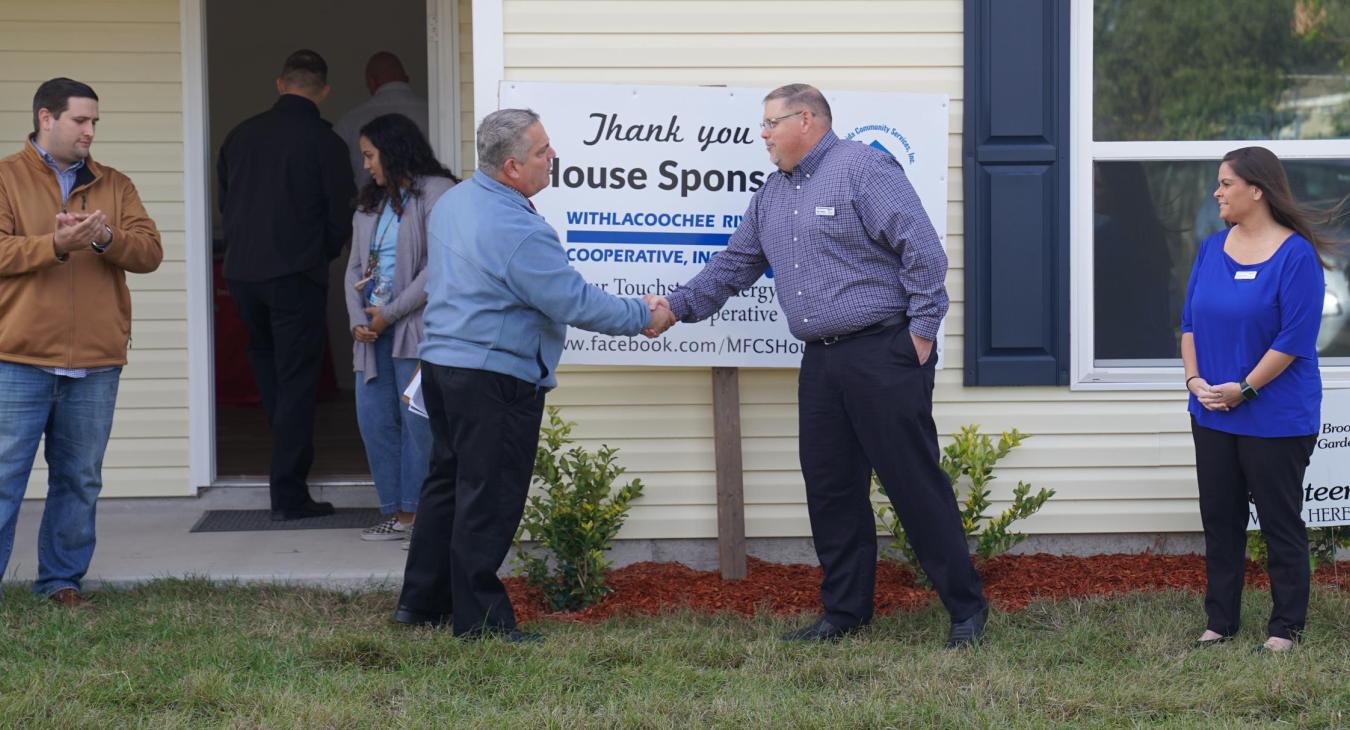 Mid Florida Home Dedication Ceremony