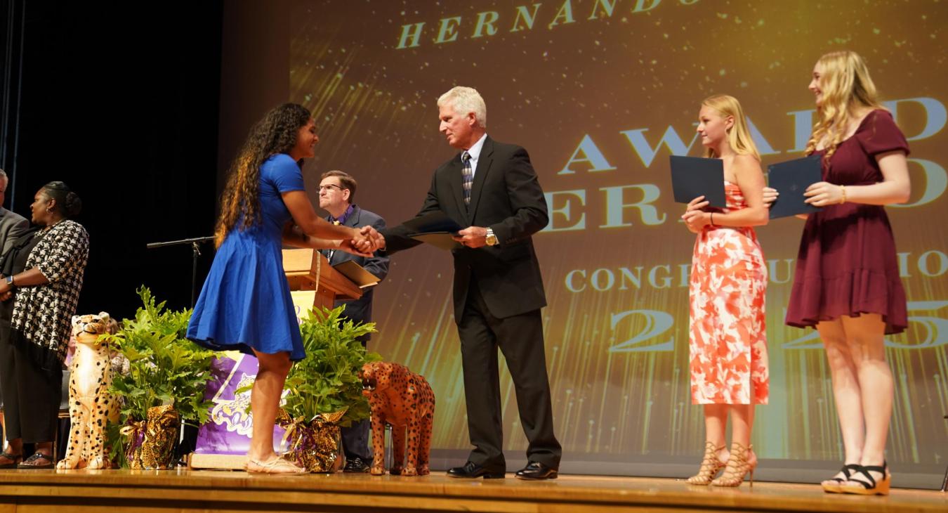 WREC Scholarships Awarded at Hernando High School