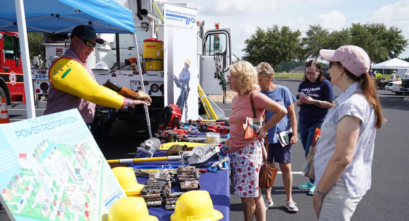 WREC Participates in Citrus County All-Hazards Expo