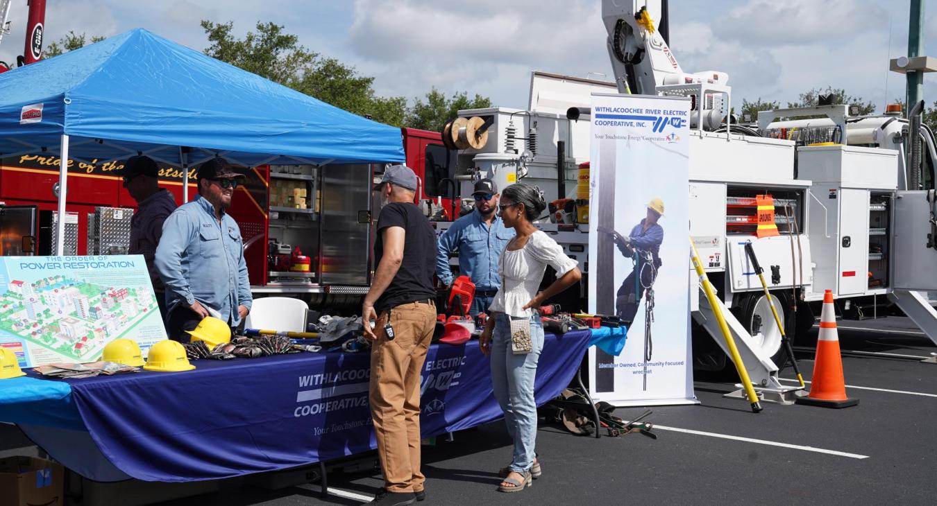 WREC Participates in Citrus County All-Hazards Expo