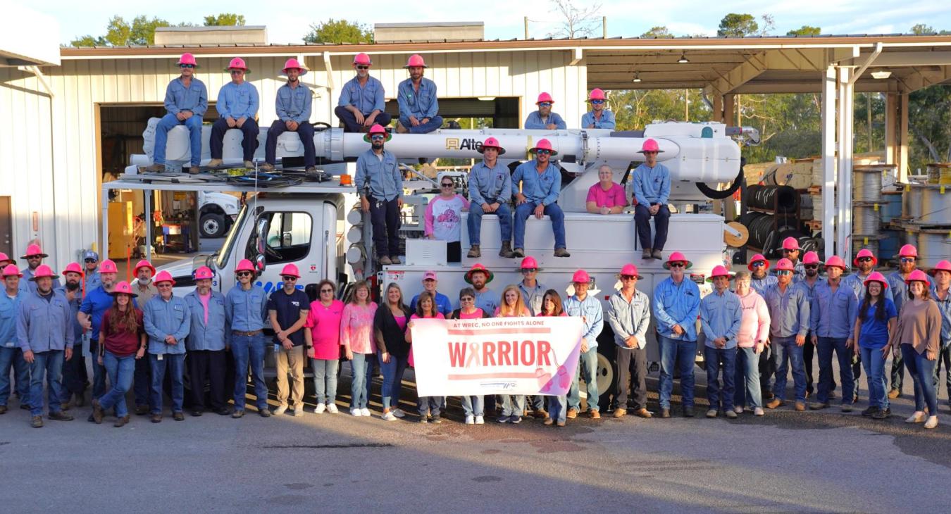 WREC Goes Pink for Breast Cancer Awareness Month